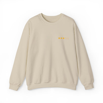 RATE YOURSELF - Embroidered Unisex Crewneck Sweatshirt