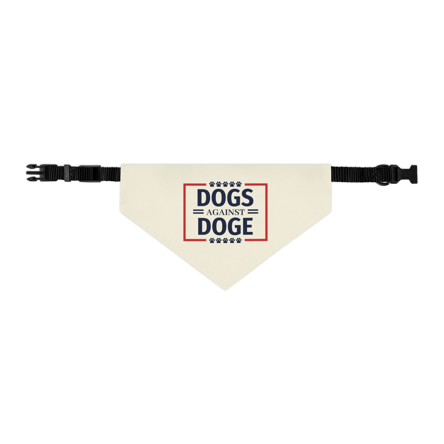 DOGS AGAINST DOGE  - Pet Bandana Collar
