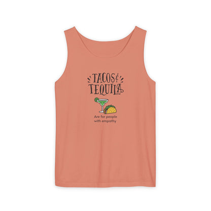 Tacos & Tequila - Unisex Relaxed Fit Tank Top