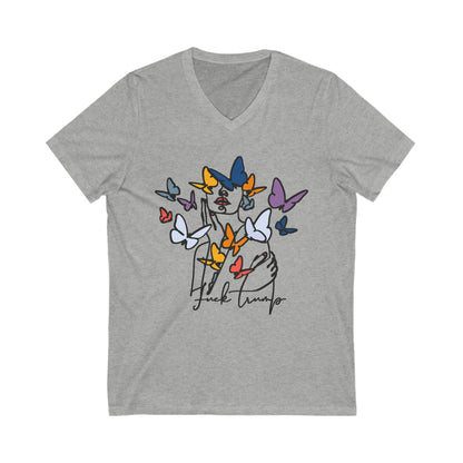 Subtle Statement - Unisex V-Neck T-Shirt (Color)