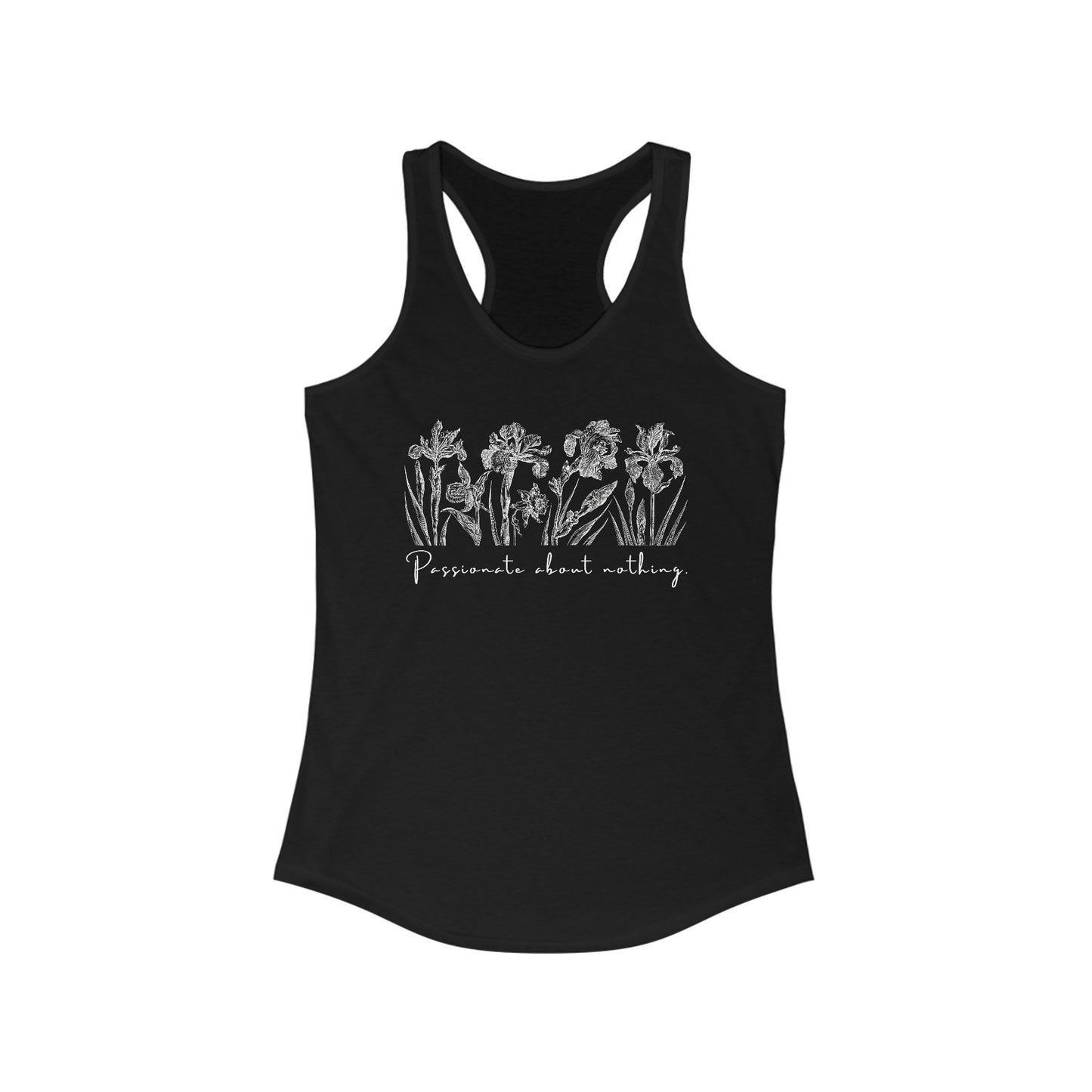 Passionate About Nothing - Women's Racerback Tank