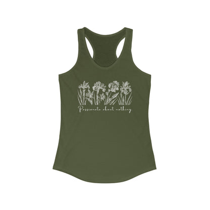 Passionate About Nothing - Women's Racerback Tank