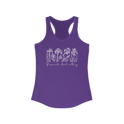 Passionate About Nothing - Women's Racerback Tank