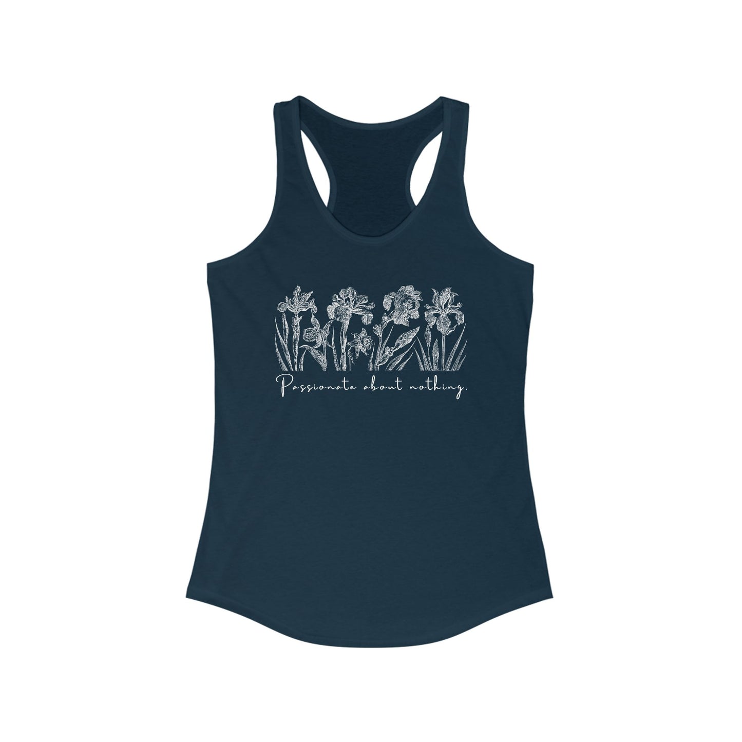 Passionate About Nothing - Women's Racerback Tank