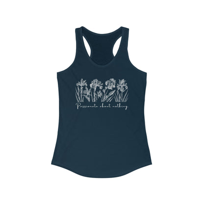 Passionate About Nothing - Women's Racerback Tank