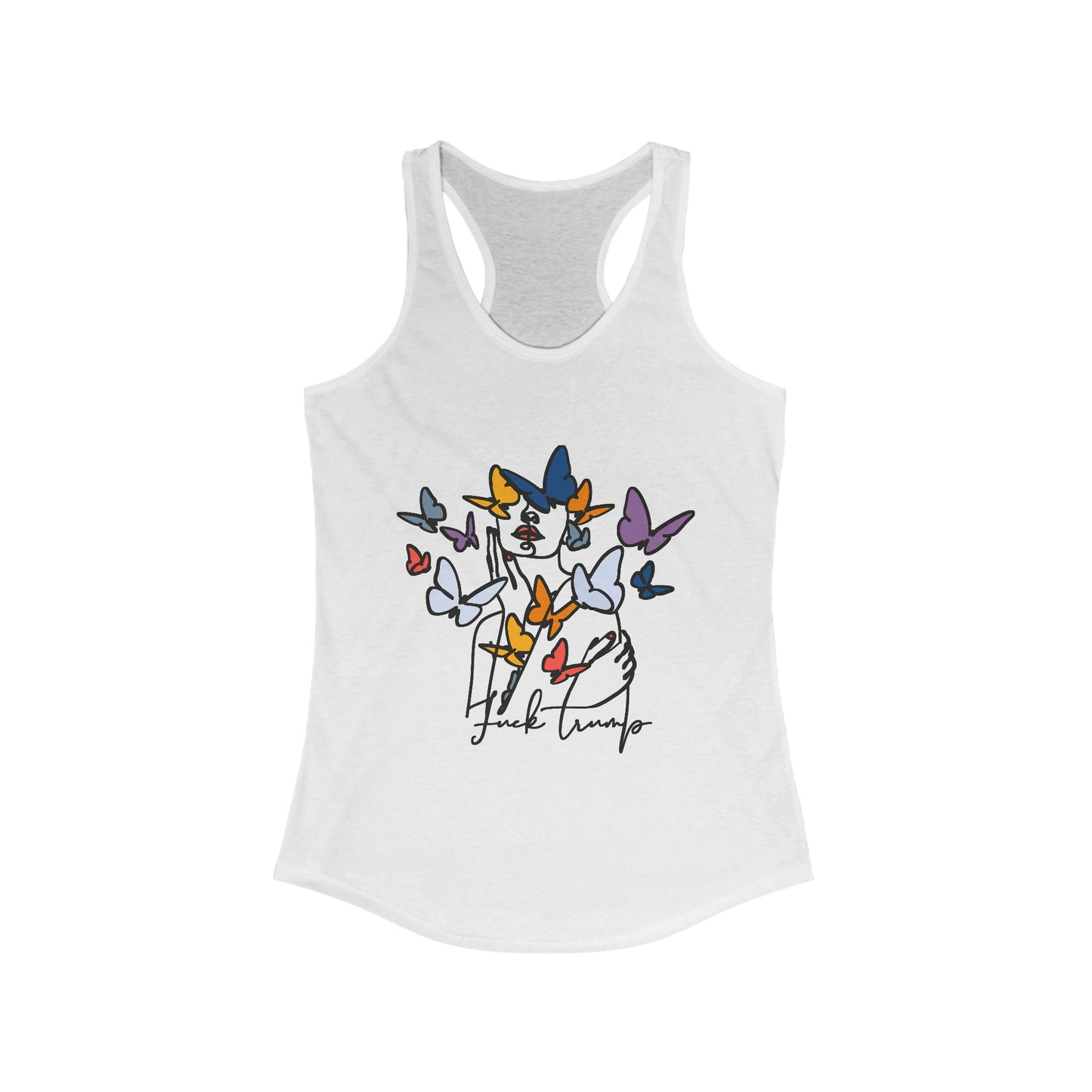 Subtle Fuck Trump - Women's Racerback Tank