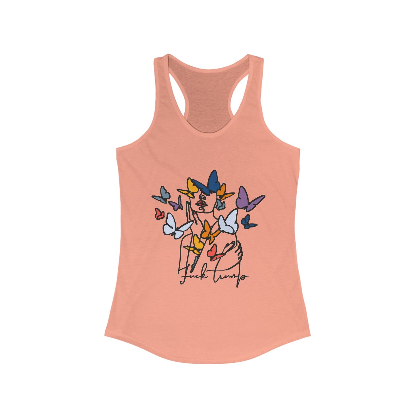 Subtle Fuck Trump - Women's Racerback Tank