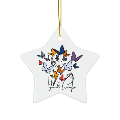 Subtle Statement - Ceramic Ornament
