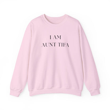 I am Aunt Tifa - Unisex Crew Neck Sweatshirt