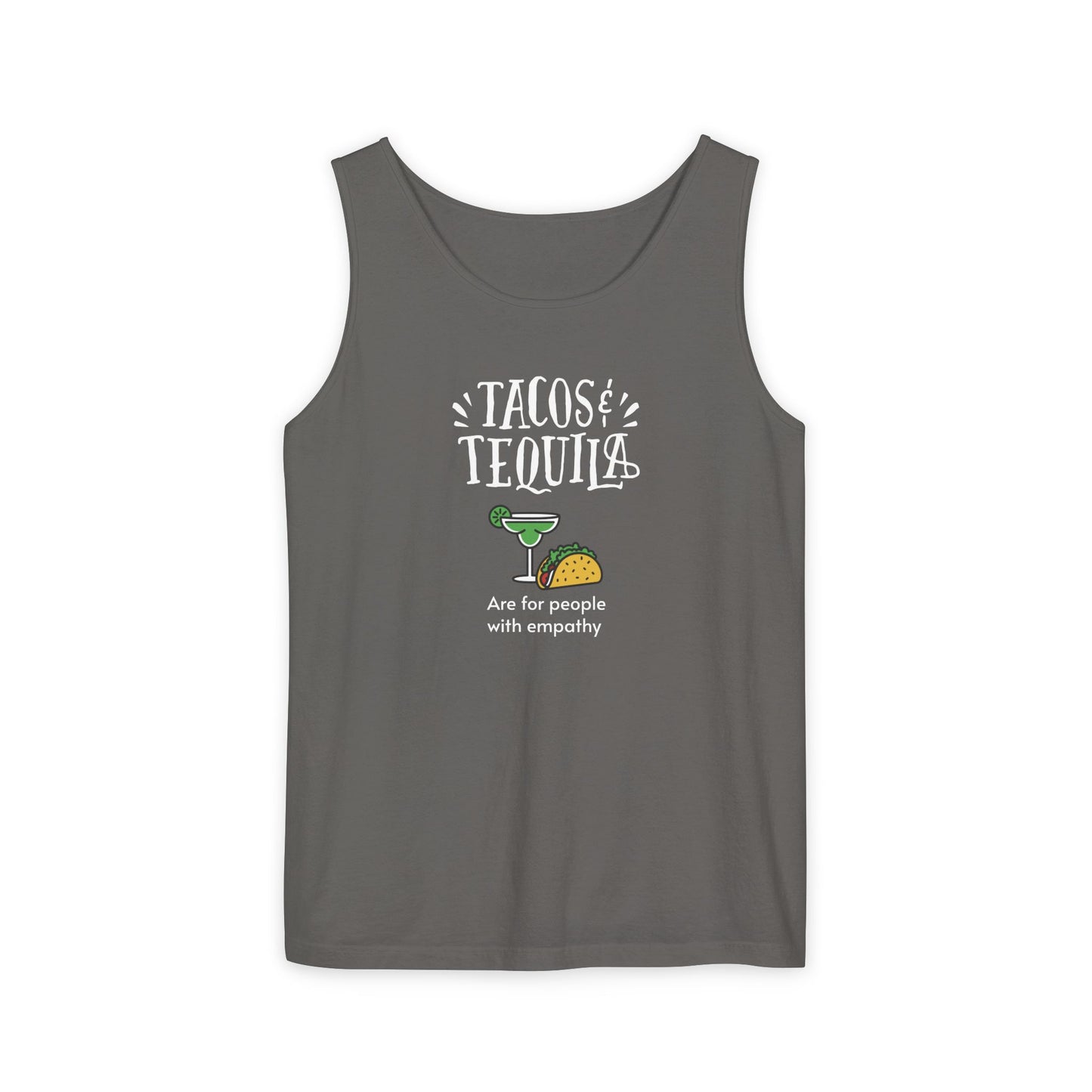 Tacos & Tequila - Unisex Relaxed Fit Tank Top