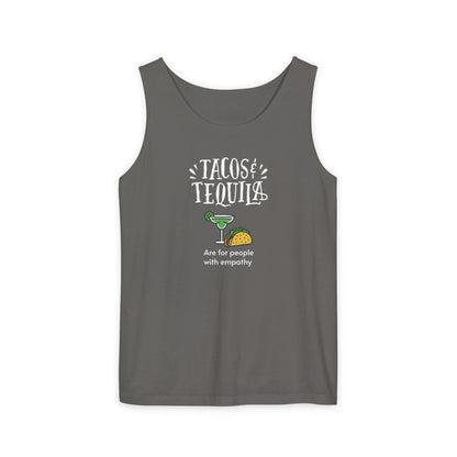 Tacos & Tequila - Unisex Relaxed Fit Tank Top