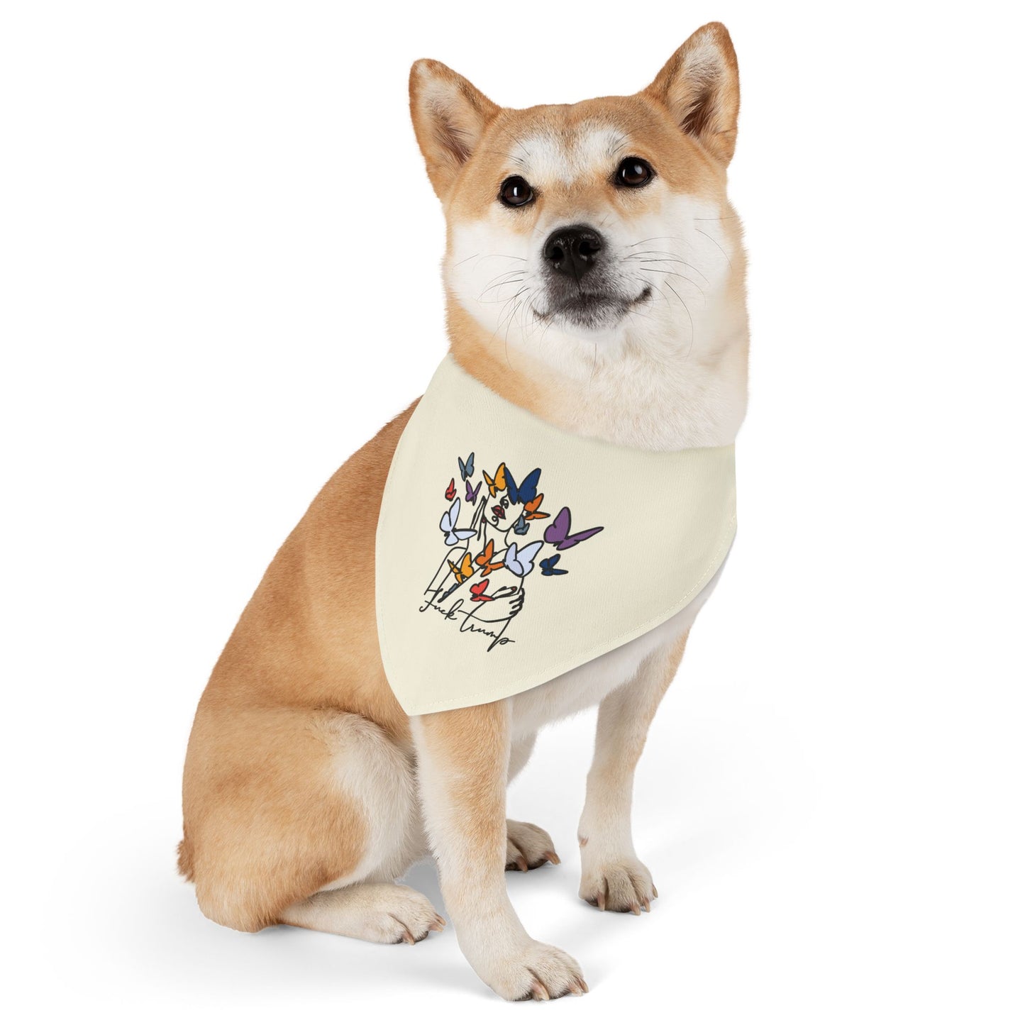 Subtle Fuck Trump  - Pet Bandana Collar