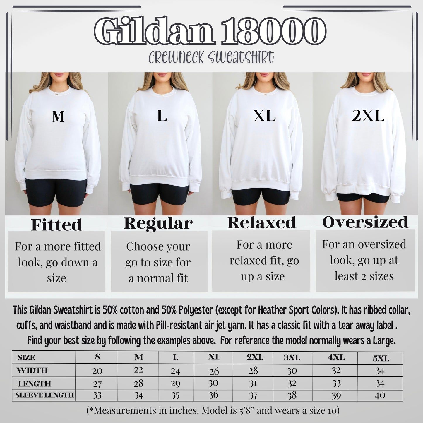 RATE YOURSELF - Embroidered Unisex Crewneck Sweatshirt