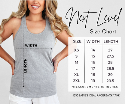 Subtle Statement - Women's Racerback Tank Top