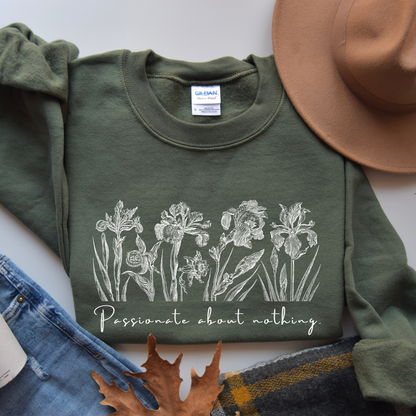 PASSIONATE ABOUT NOTHING - Unisex Crewneck Sweatshirt