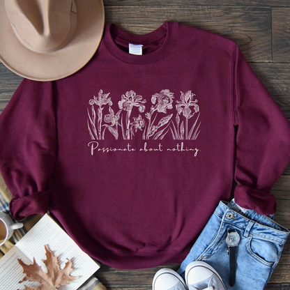 PASSIONATE ABOUT NOTHING - Unisex Crewneck Sweatshirt