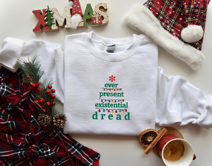 EVER PRESENT EXISTENTIAL DREAD - Unisex Xmas Sweatshirt