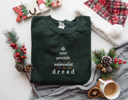 EVER PRESENT EXISTENTIAL DREAD - Unisex Xmas Sweatshirt