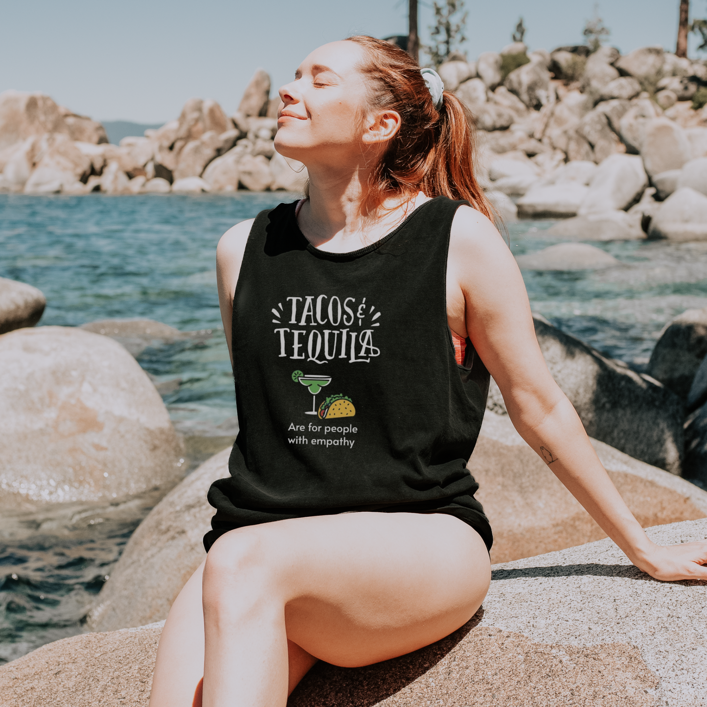 Tacos & Tequila - Unisex Relaxed Fit Tank Top