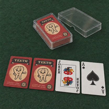 TEETH Playing Cards — Widow’s Bay Inspired Vintage Poker Deck