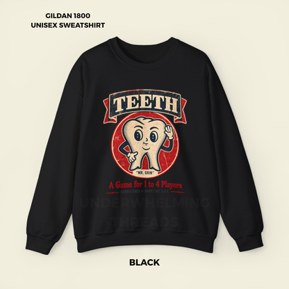 Widow's Bay TEETH Vintage Horror Sweatshirt
