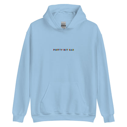 PRETTY BUT SAD - Embroidered Unisex Pullover Hoodie